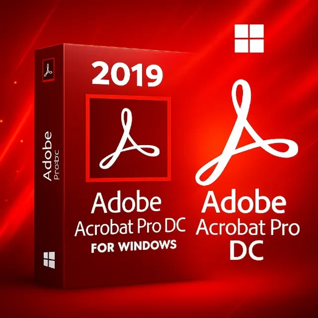 Adobe Acrobat Pro DC 2019 1 PC Lifetime