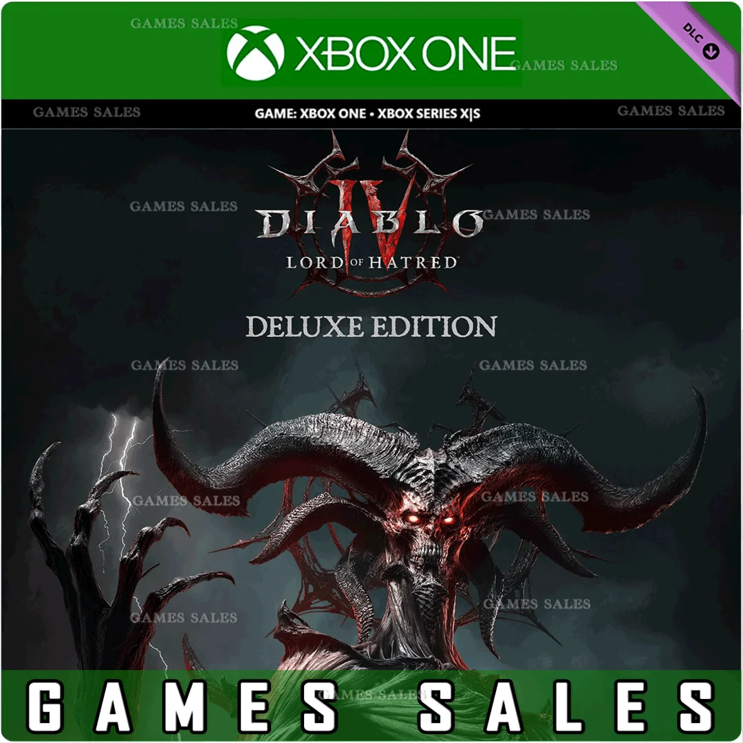 ✅❤️DIABLO® IV: LORD OF HATRED DELUXE EDITION❤️XBOX🔑KEY
