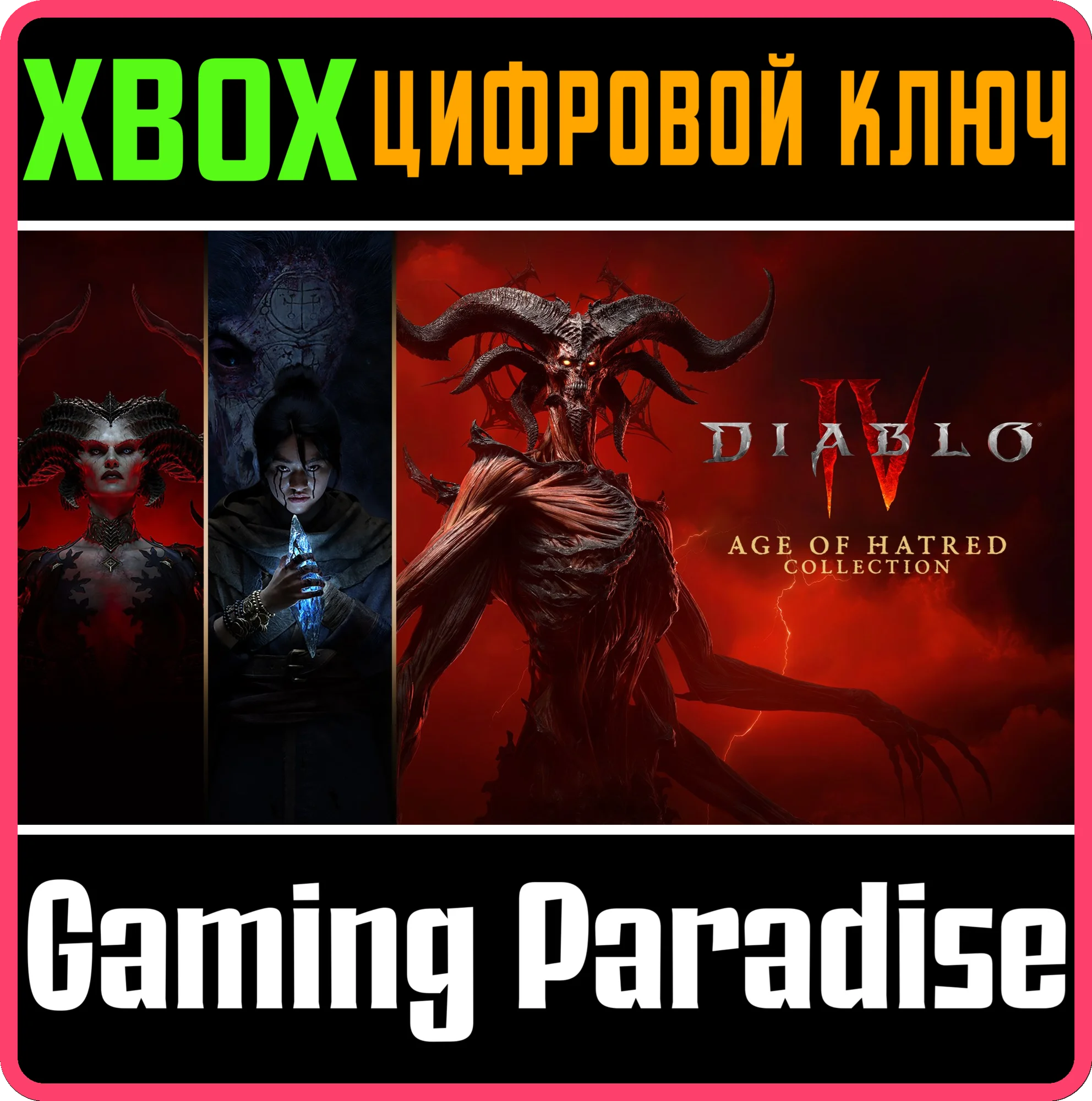 DIABLO® IV: ИЗДАНИЕ AGE OF HATRED XBOX КЛЮЧ/КОД