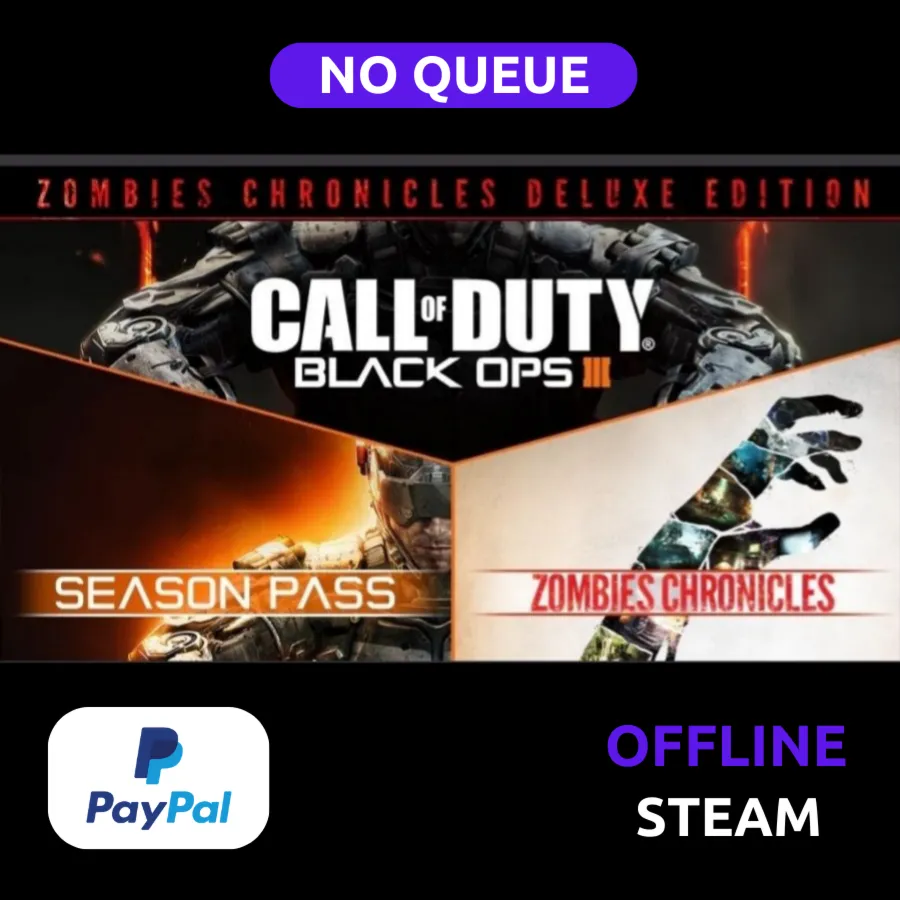 Call Of Duty Black ops III 3 ALL DLC | Offline | PAYPAL digital marketplace offer