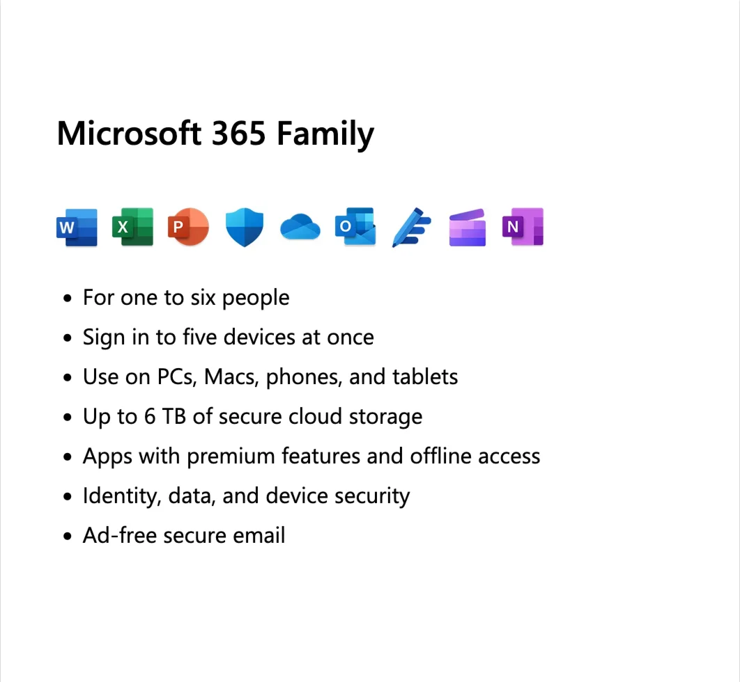 Microsoft 365 Family | 1 Year | Russia | CIS ????????