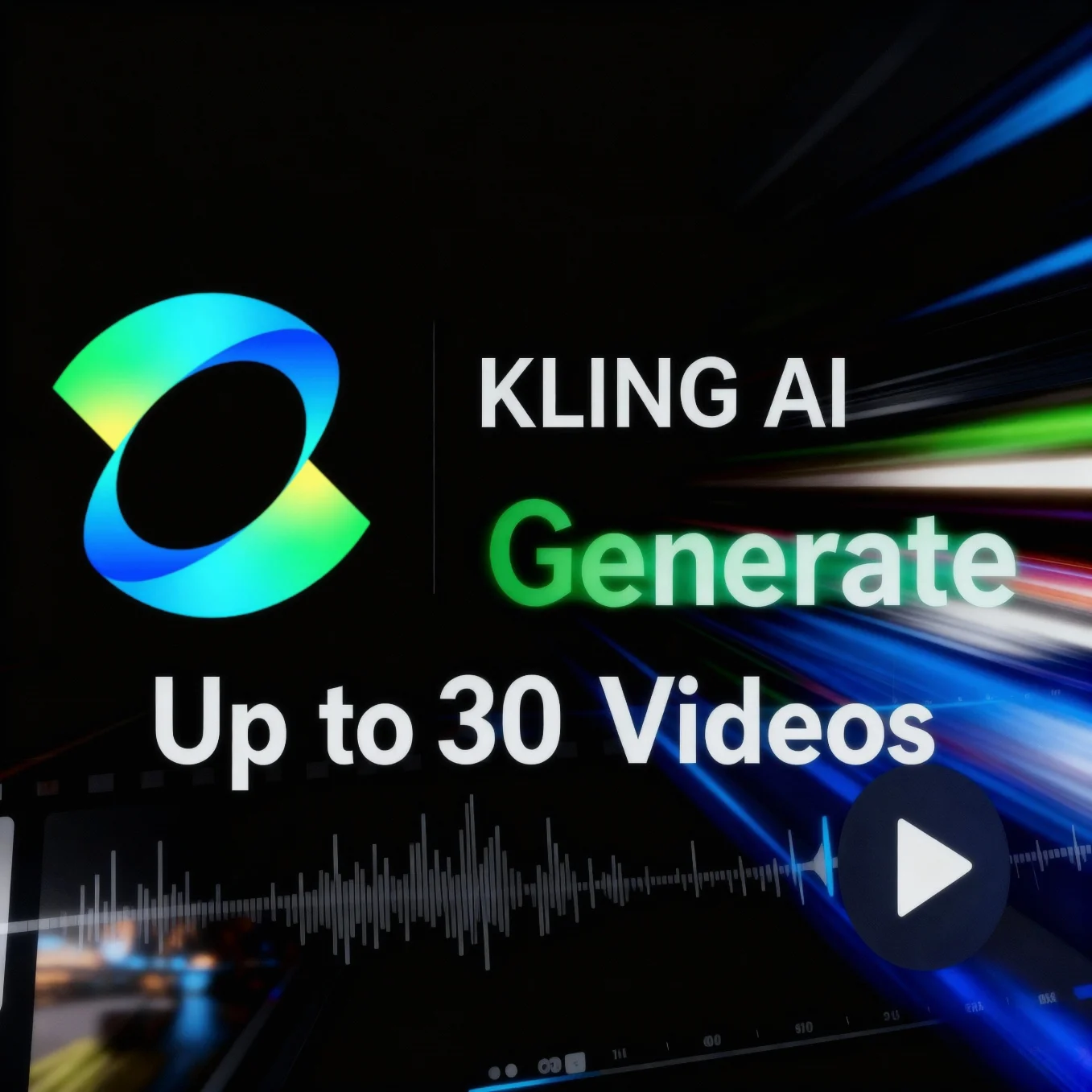 Kling Генерируйте до 30 Видео +бонусы🔥