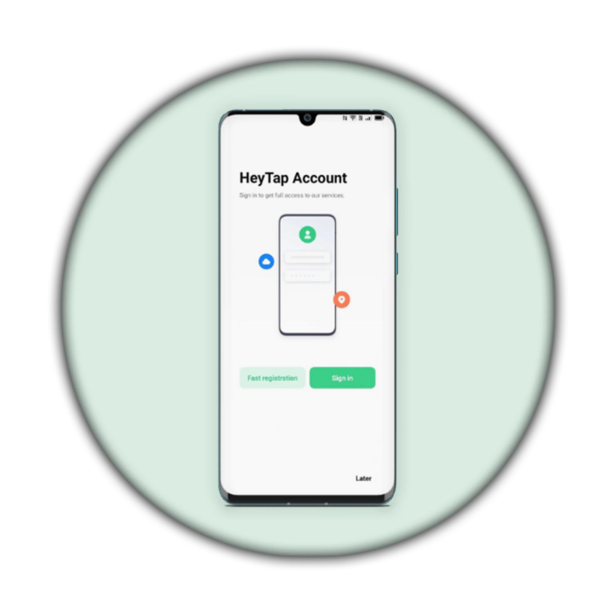 Разблокировка HeyTap Account на Oppo / Realme / Oneplus