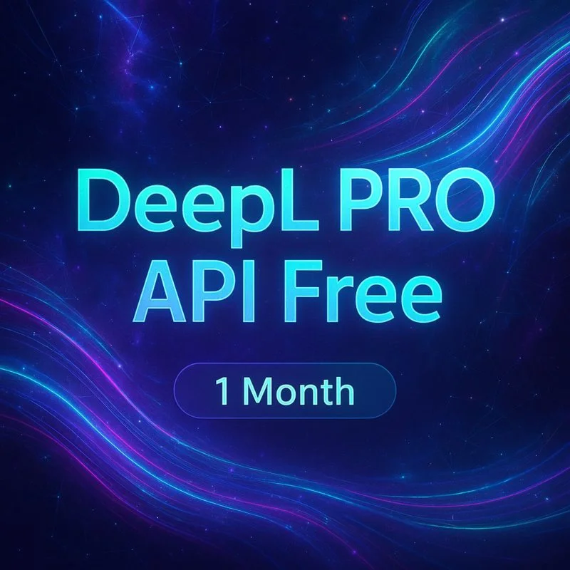 DeepL PRO Advance | API Бесплатно | 1 месяц персональн