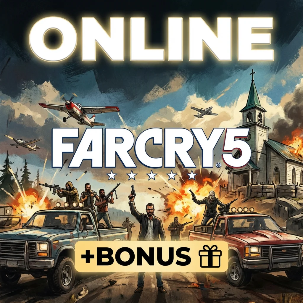 Far Cry 5 •  АРЕНДА ОНЛАЙН • БЕЗ GUARD НА 2 ДНЯ