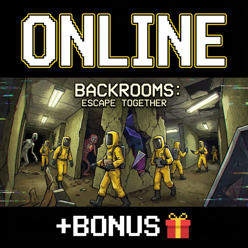 Backrooms: Escape Together • АРЕНДА ОНЛАЙН • БЕЗ GUARD