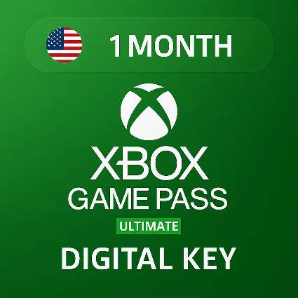 Xbox Game Pass Ultimate – 1 месяц США | КЛЮЧ