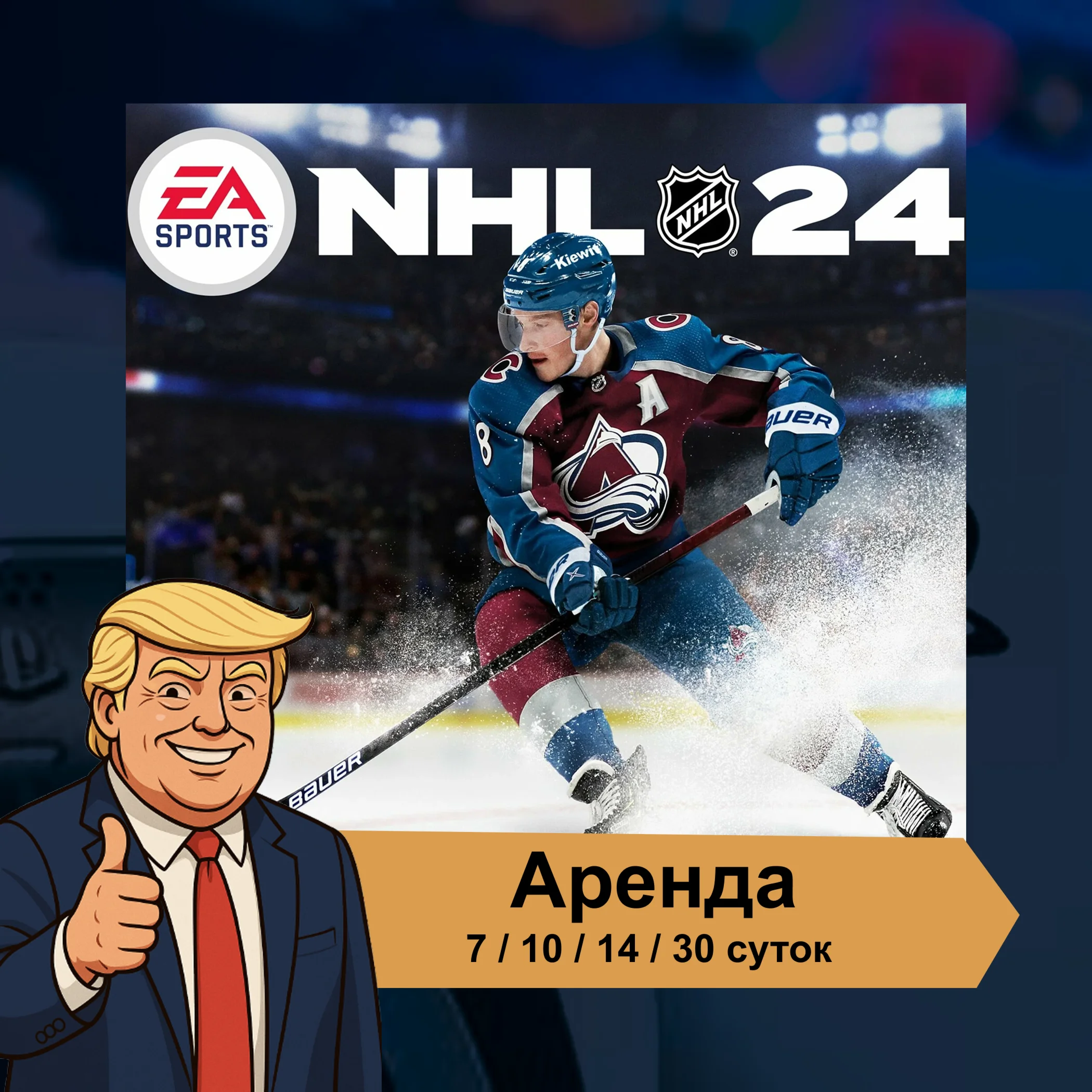 🎮 NHL 24 - НХЛ 24 ✨ PS4 PS5 | Аренда