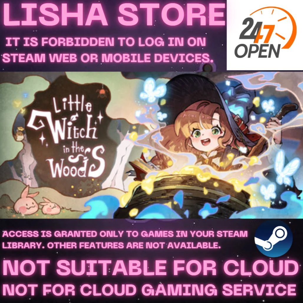 Little Witch in the Woods Стим Оффлайн На 90 дней