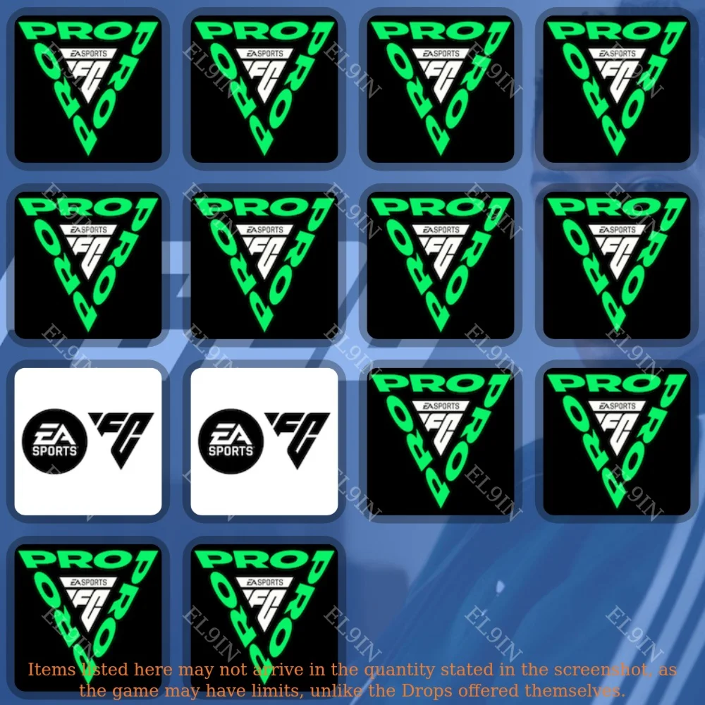 EA Sports FC 26Твич Дропс14 предметов + 