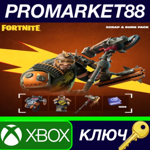Fortnite - Scrap & Burn Pack DLC ZA XBOX One / Xbox Ser