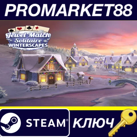 Jewel Match Solitaire Winterscapes Steam КЛЮЧ GLOBAL