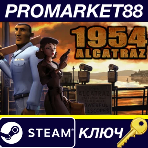 1954 Alcatraz EU Steam КЛЮЧ ЕВРОПА