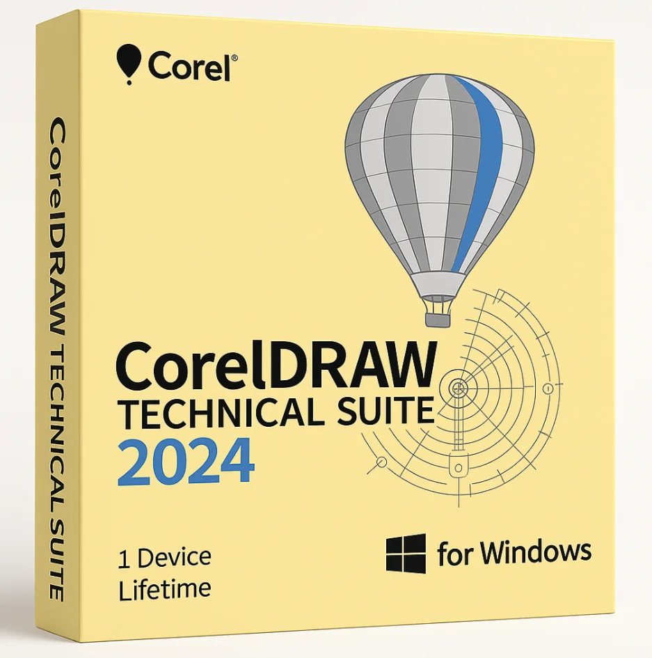 CorelDRAW Graphics Suite 2024 + ТЕХНИК 2ПК