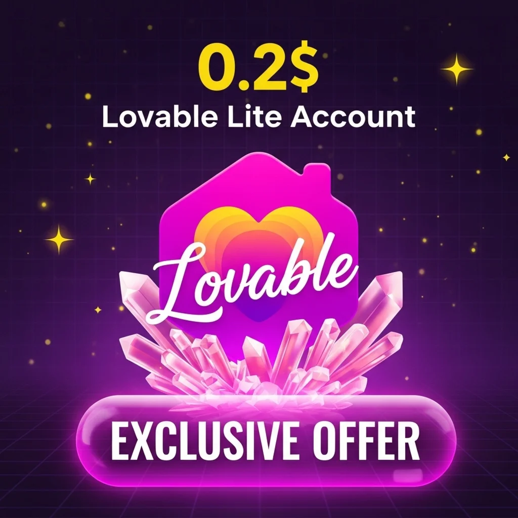 Lovable Lite | Быстрая доставка | Приватный аккаунт