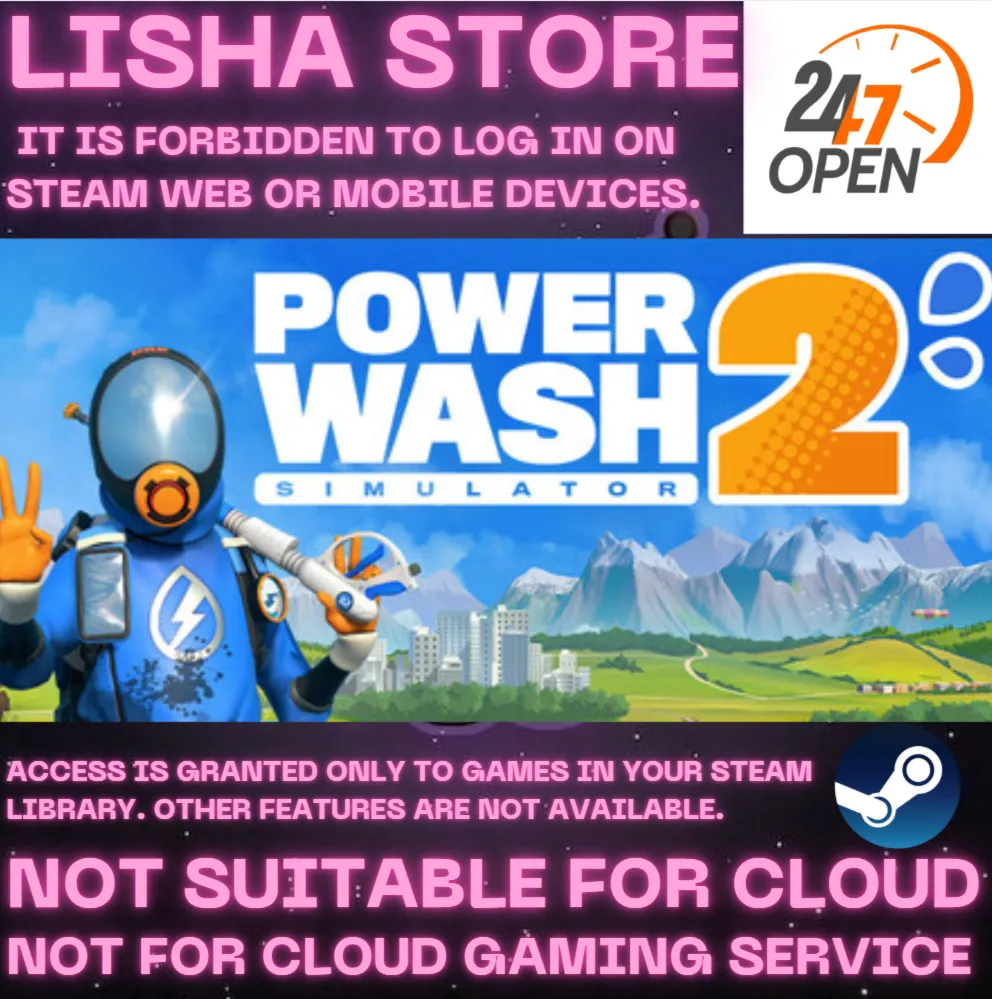PowerWash Simulator 2 Steam Offline For 90 days