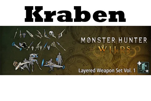 Monster Hunter Wilds  Комплект многослойного оружия ч.1