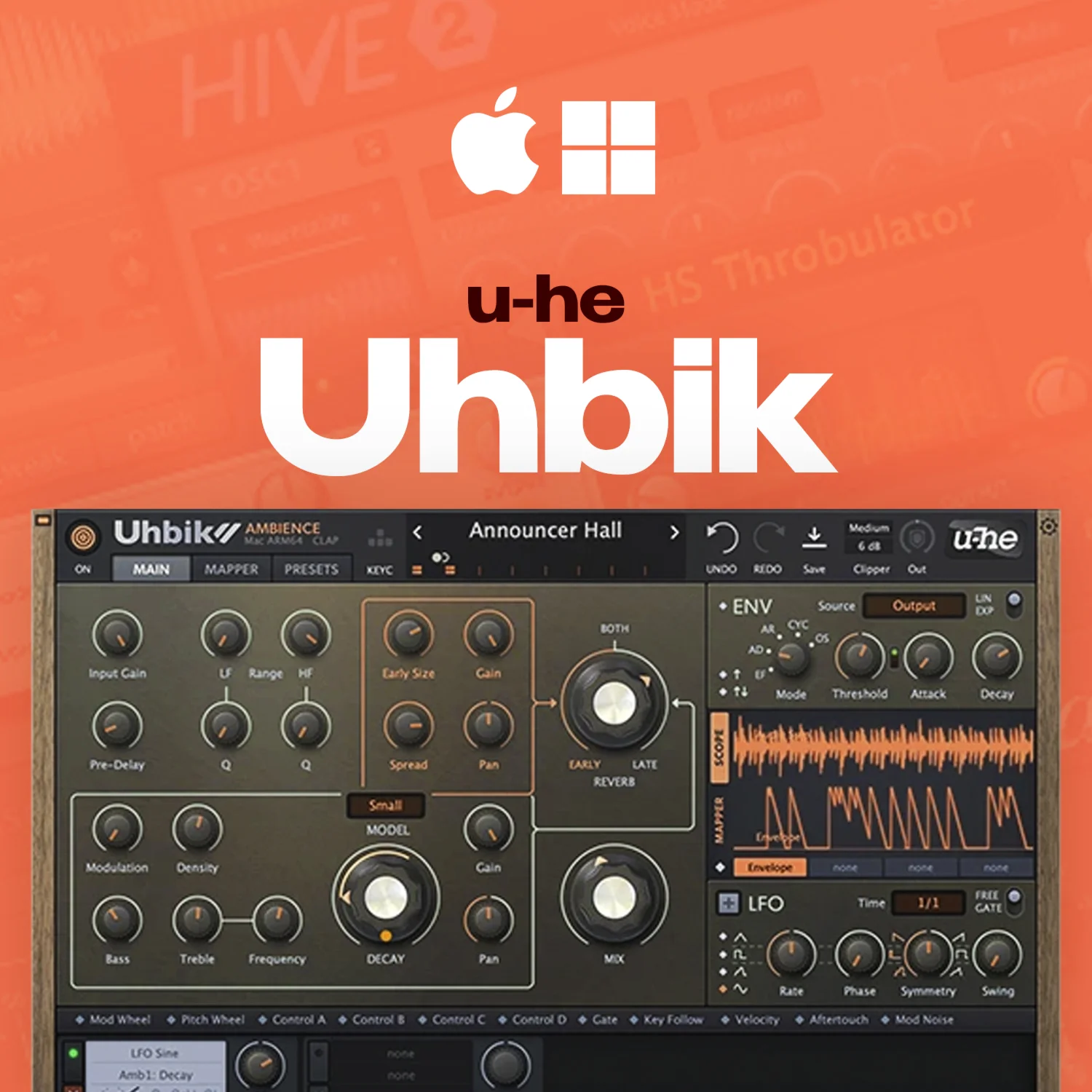 u-he Uhbik | АВТОДОСТАВКА 24/7