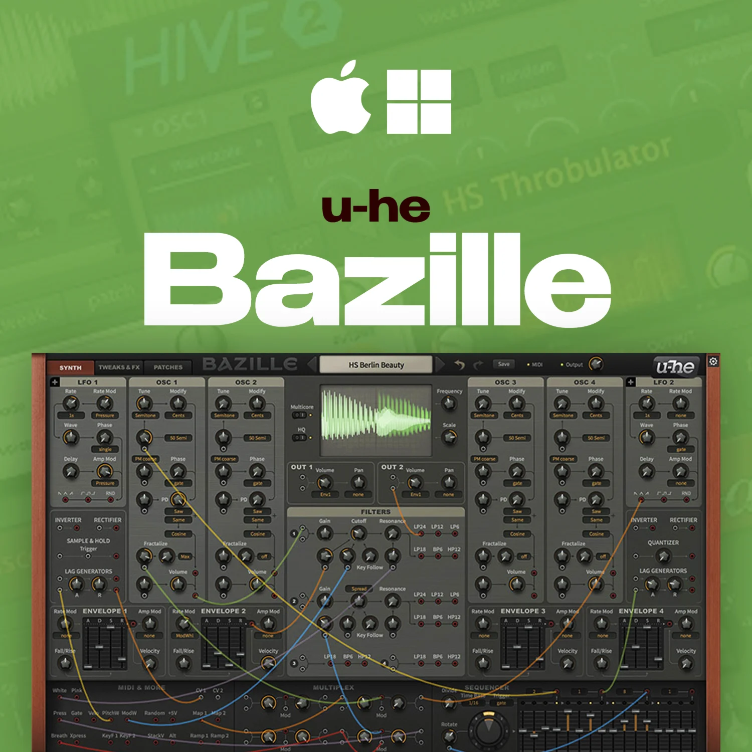 u-he Bazille | АВТОДОСТАВКА 24/7