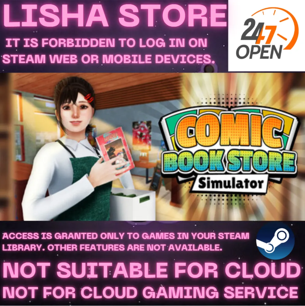 Comic Book Store Simulator Steam Offline For 90 days