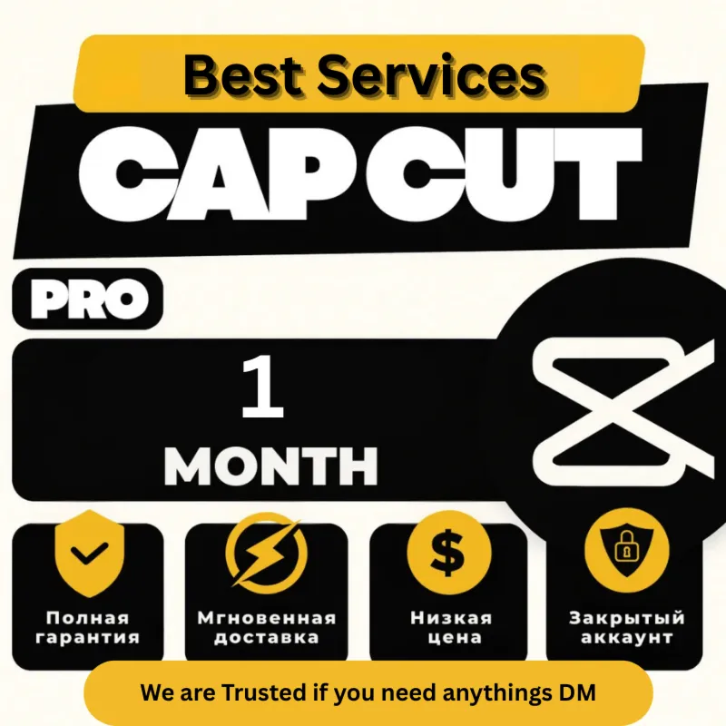 1 MONTH CapCut PRO  SUBSCRIPTION ✔Best Price Private