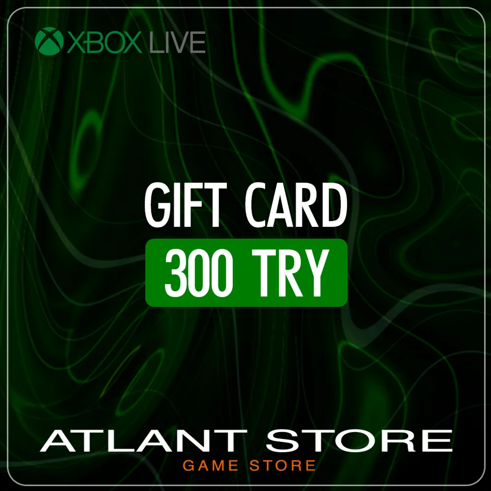 Xbox Live Gift Card 300 TRY ₺ (Turkey)