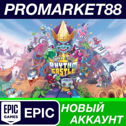 Super Crazy Rhythm Castle Epic Games АККАУНТ +ПОЧТА