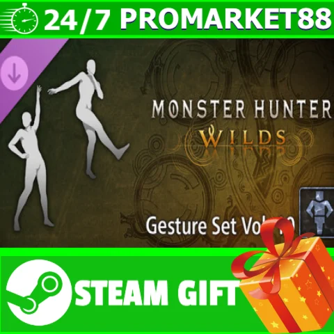 ️Monster Hunter Wilds - Gesture Set Vol. 10 STEAM GIFT