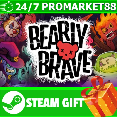 ️ВСЕ СТРАНЫ+РОССИЯ Bearly Brave STEAM GIFT