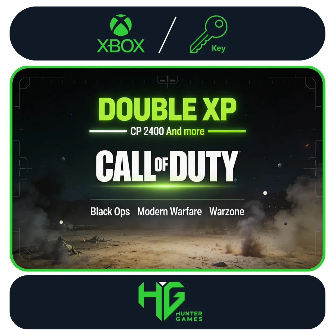 CALL OF DUTY- DOUBLE XP-CP2400 And more