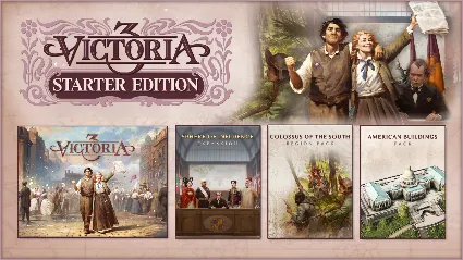 Victoria 3 Starter Edition EU Steam КЛЮЧ EU+US