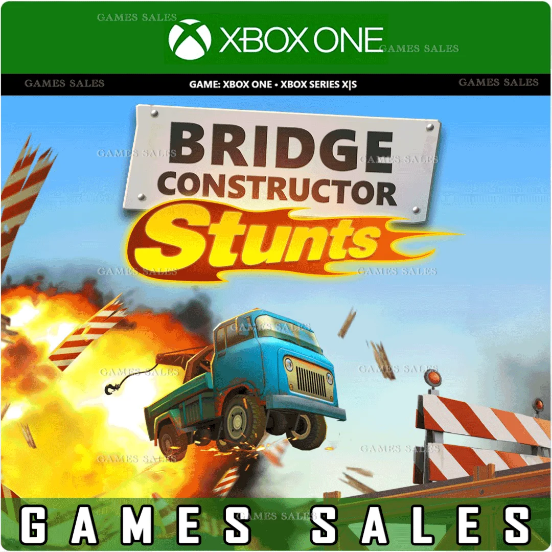 ️BRIDGE CONSTRUCTOR STUNTS️XBOX ONE|XSКЛЮЧ