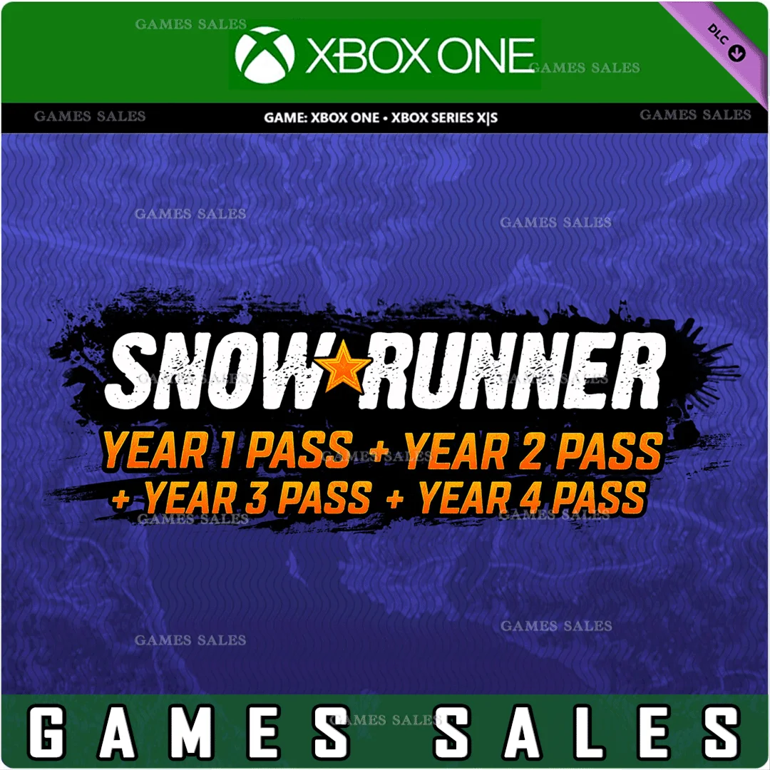 SNOWRUNNER YEAR 1 + 2 + 3 + 4 PASS️XBOX ONE|XSКЛЮЧ