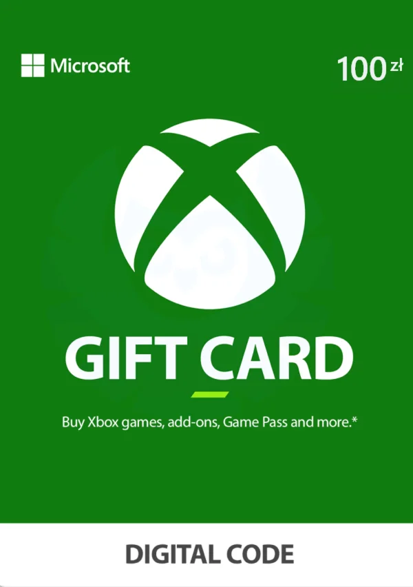 XBOX Live Gift Card 100 PLN (PL) (Microsoft Store/PL)