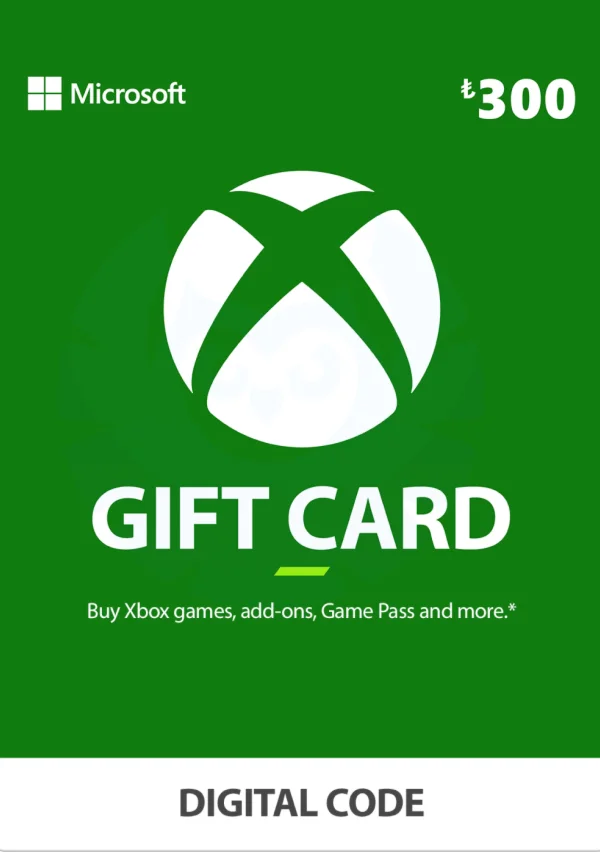 XBOX Live Gift Card 300 TRY (Turkey) (Microsoft Store/T