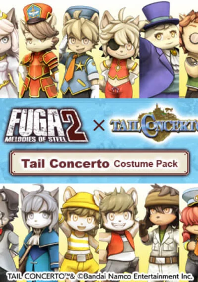 Fuga: Melodies of Steel 2 - Tail Concerto Costume Pack 