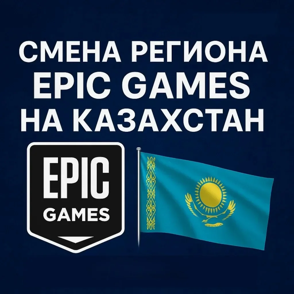 🔥 ⚔ Change Epic Games region to Kazakhstan