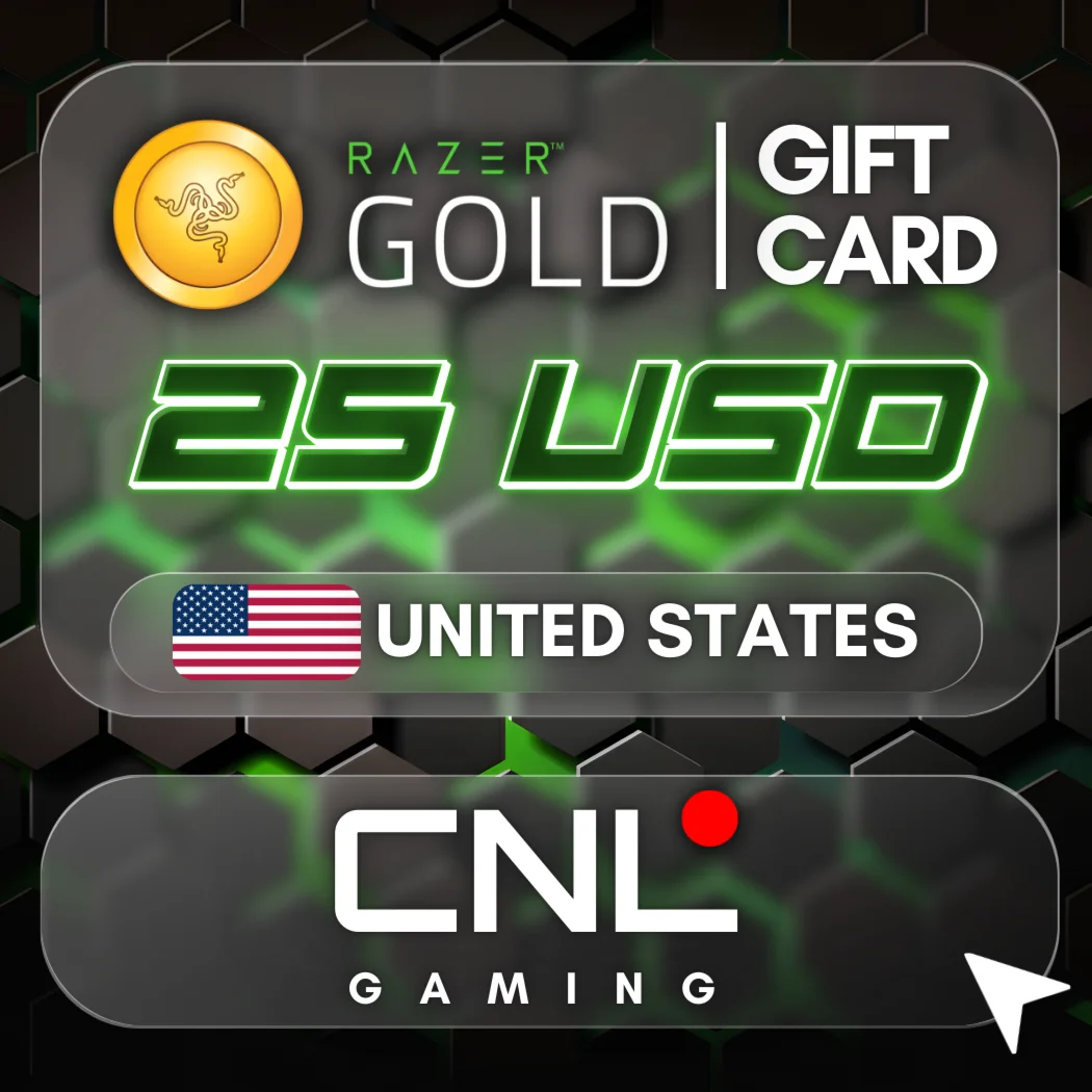 24/7 АВТО | Razer Gold Global 25 долларов США