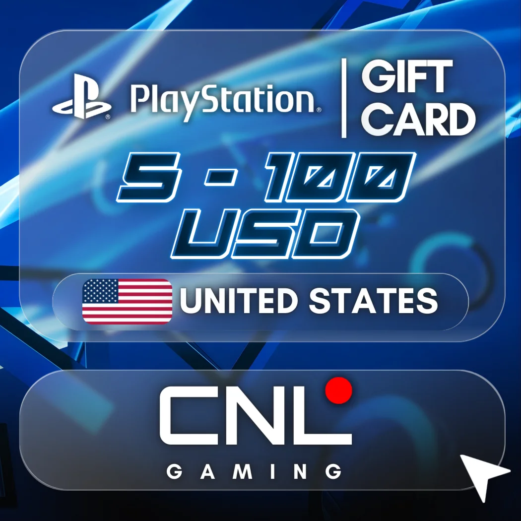 PlayStation Gift Card US (Giftcard )  5-100 USD