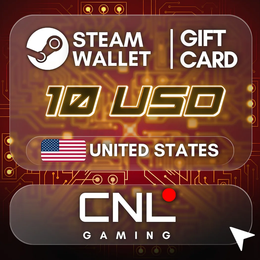 24/7 AUTO | Steam Wallet Gift Card $10 USD