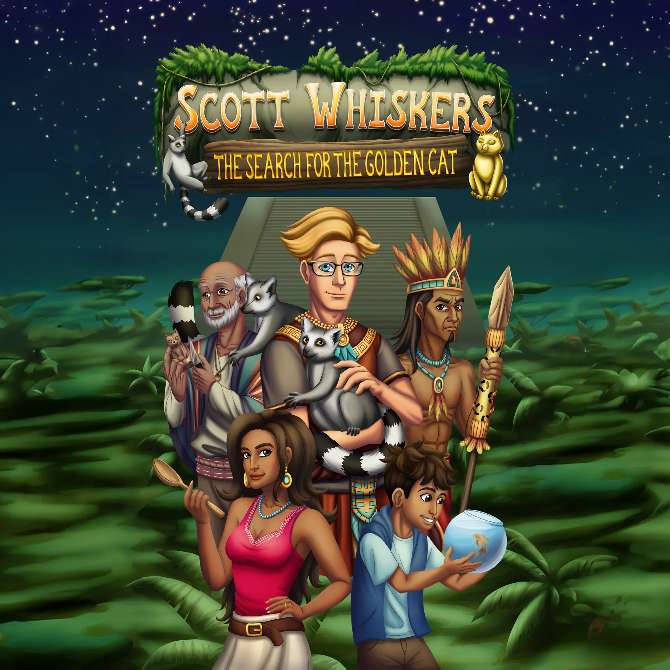 Scott Whiskers: the Search for the Golden Cat XBOX S/X