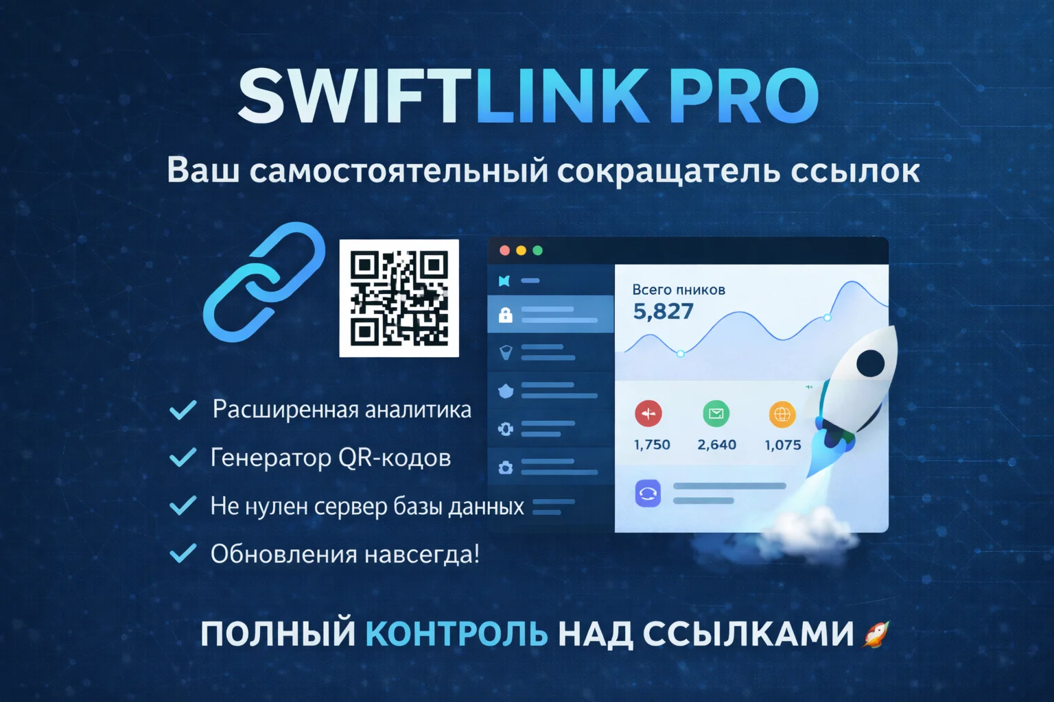 The Ultimate Self-Hosted URL Shortener with Analytics