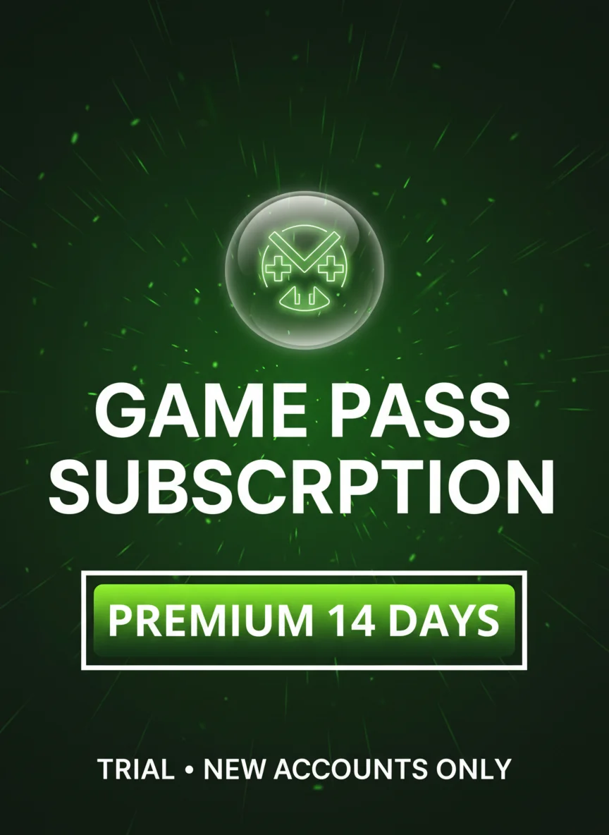 XBOX GAME PASS premium trial 14 ДНЕЙ (КАРТА НЕ НУЖНА)