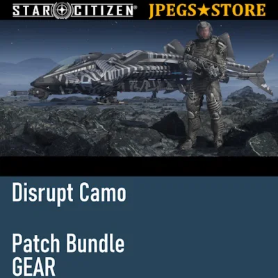 Gear - Disrupt Camo - Patch Bundle