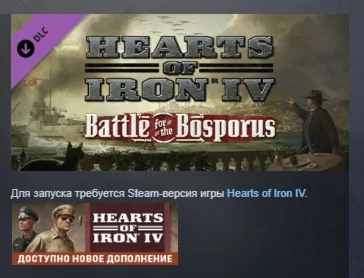 Country Pack Hearts of Iron IV: Battle for the Bosporus