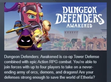 Dungeon Defenders Awakened АВТОДОСТАВКА STEAM РОССИЯ