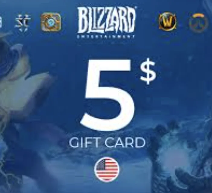 BATTLE.NET GIFT CARD 5 USD BATTLE.NET