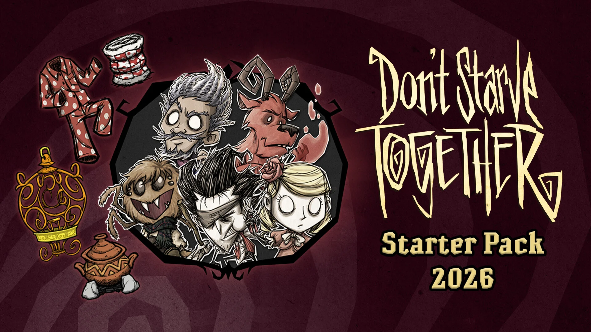 Don't Starve Together: Starter Pack 2026 DLC STEAM