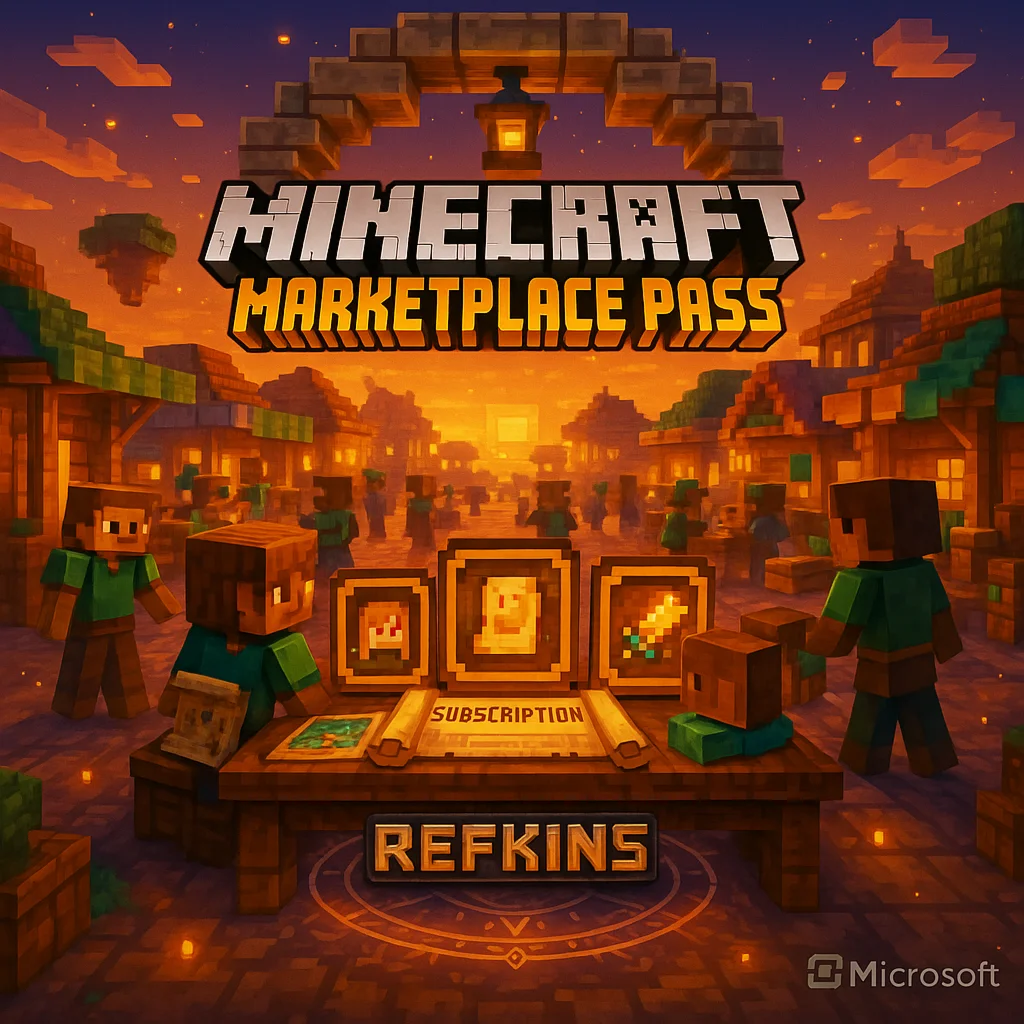 MINECRAFT MARKETPLACE ПОДПИСКА/ПРОДЛЕНИЕ + REALMS PLUS