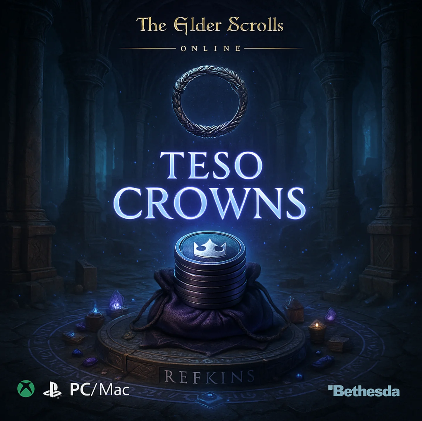 КРОНЫ Elder Scrolls Online (TESO) PC/Mac/XBOX/PS ESO